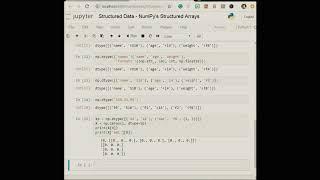 More Advanced Compound Types || Python Tutorial || Numpy || Data Science || Machine Learning