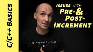Issues with the pre- and postincrement operator in C, C++, etc.