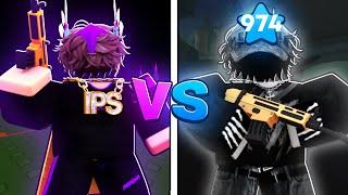 I 1v1'd The HIGHEST Level Mobile Player In Roblox Rivals..