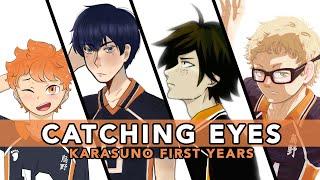 Catching Eyes | Hinata, Kageyama, Yamaguchi, Tsukishima x Listener {HQ ASMR Fanfiction Reading}