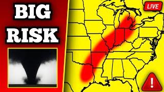  BREAKING Tornado On The Ground In Missouri - With Live Storm Chasers