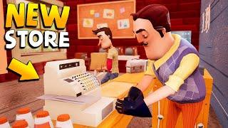 The Neighbor OPENED A STORE!? | Hello Neighbor Gameplay (Mods)