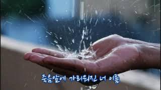 강창훈    한줌의 비    (가사)