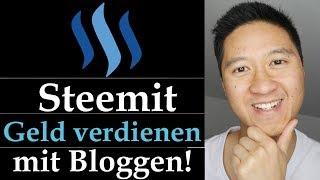 Wie verdient man Geld mit Bloggen? Mit Steemit Geld verdienen - Mit Blog Geld verdienen