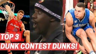 Top 3 Dunks From Every NBA Slam Dunk Contest! (2011-2021)