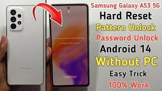 How to Hard Reset Samsung Galaxy A53 5G | Samsung A53 Screen Lock Remove