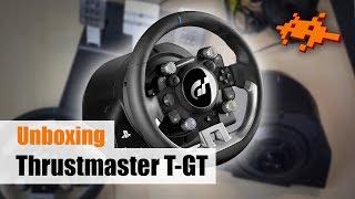 Unboxing Thrustmaster T-GT [Gran Turismo Lenkrad, PS4, deutsch]