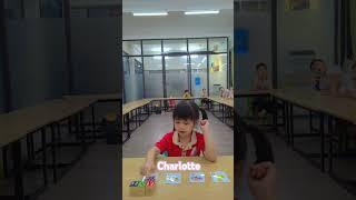 Charlotte is 4 years old and is learning the alphabet!