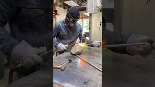 I broke the rock  #art #furnituremaking #metalwork #welder #rawmaterials #welding