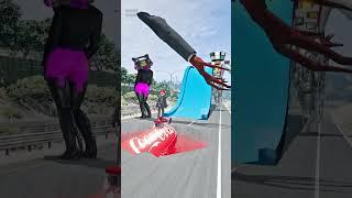 Skibidi Toilets & Cola Pool Cameraman infected hand Trap Crush – BeamNG.drive