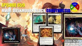 MTG Arena Run: MWM: Duskmourn Block Constructed with White-Blue Enchantments