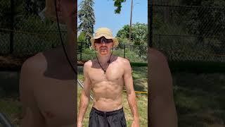 Standing double backflip on concrete #nbd #doublebackflip #comedyshorts