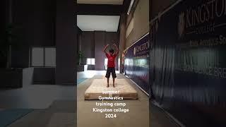 summer  Gymnastics training camp Kingston college 2024