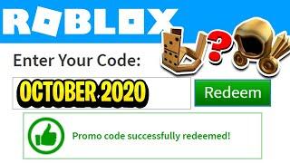 *5 CODES* ALL NEW PROMO CODES In ROBLOX *HALLOWEEN* - (OCTOBER 2020)