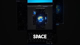 3D animation of the Earth in space using #figma 