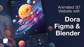 AI11: Build a 3D Animated Website with Dora, Figma, & Blender