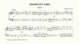 Clementi, Sonatina in C major, Op. 36, No. 1, Allegro