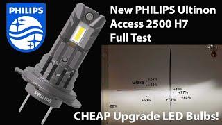 NEW Cheap Philips Ultinon Access 2500 H7 H18 LED Upgrade - Test Review