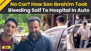 Saif Ali Khan Attack: Here's How Son Ibrahim Took Bleeding Saif Ali Khan To Hospital In An Auto