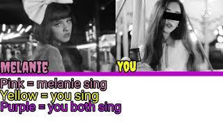 Carousel [Karaoke duet] color coded lyrics melanie martinez