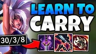 RIVEN TOP HOW TO CRUSH EXTREME SKILL MATCHUP IRELIA! - S12 RIVEN GAMEPLAY! (Season 12 Riven Guide)