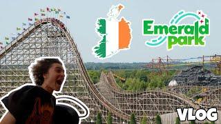 Visiting Ireland’s LARGEST Theme Park?! Emerald Park - Ashbourne, Ireland | VLOG [8/5/24]