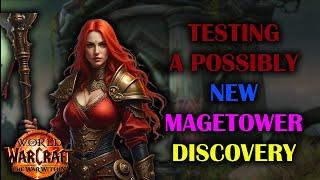 Testing a new Potential Magetower Discovery | Experiment | Guide | The War Within Season 1 11.0.5