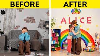 INCREDIBLE RAINBOW IDEAS  Creative Room Makeover DIY!