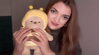 ASMR Mommy puts you to sleep with a new TEDDY BEAR  Cute Mommy Roleplay