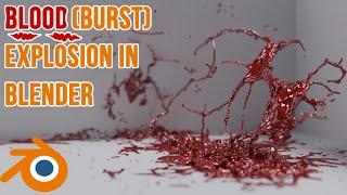 How To Simulate Blood Explosion With FlipFluids In Blender Quick Tutorial