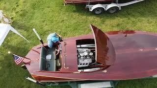 The Sheik at the ACBS Chesapeake Chapter boat show in St Michaels, MD on June 20, 2021.