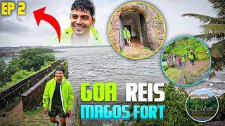 Goa Vlog 2 | Reis Magos Fort: Exploring History and Panoramic Views in Goa #goa