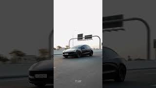  Tesla Model 3 Performance cruising through Qatar! #Tesla #Qatar #Model3Performance #EV