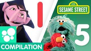 Sesame Street: Learn to count to 5! | Counting Songs Compilation