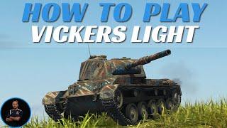 How To Play Vickers Light | WoT Blitz