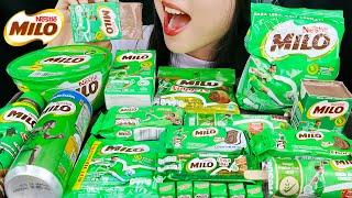 ASMR ALL MILO VARIANT - MILO ICE CREAM, MILO PUDDING, MILO DRINK, MILO NUGGETS, MILO CUBE, COOKIES