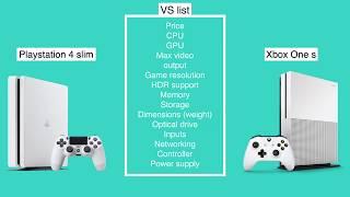 Ps4 slim vs Xbox one s fast comparison 2019