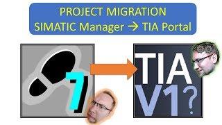 SIMATIC Manager Migration to TIA Portal