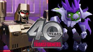 Transformers Reacting to 40 Years of TF Designs Part 2 #transformers