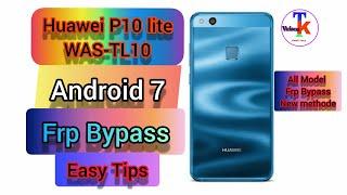 Huawei P10 Lite Android 7.0 Frp Bypass | Huawei WAS TL10 Frp Bypass 7.1 and 7.0 | 100% Working Tips