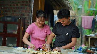 Harvest the first bamboo shoots of the year and enjoy delicious bamboo shoot rolls