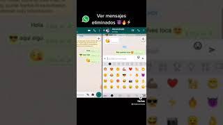 Ver mensajes borrados de whatsapp