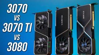 RTX 3070 vs 3070 Ti vs 3080 - 17 Game Comparison!