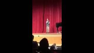 Ziggy Eberts- All I Ask (middle school talent show)