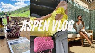 TRAVEL WITH ME MIAMI TO ASPEN! | SHOPPING HAUL & DIOR SPA IN ASPEN