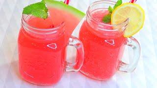 Сезон АРБУЗОВ открыт! Готовлю ОСВЕЖАЮЩИЙ арбузный лимонад! Рецепт #82 Watermelon lemonade, Lemonade