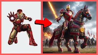 Avengers But MEDIEVEL KNIGHT ️ ALL CHARACTERS ( MARVEL & DC ) 2025 
