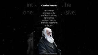 Best Charles Darwin Quotes about life survive