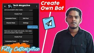 How to Create Own Telegram Bot | Step by Step Tutorial Tamil/TechMagazine