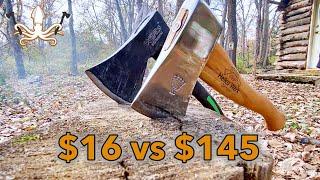 $145 Hatchet Vs Under $20 Hatchet (Helko Classic Pathfinder vs Wilfiks Hatchet)